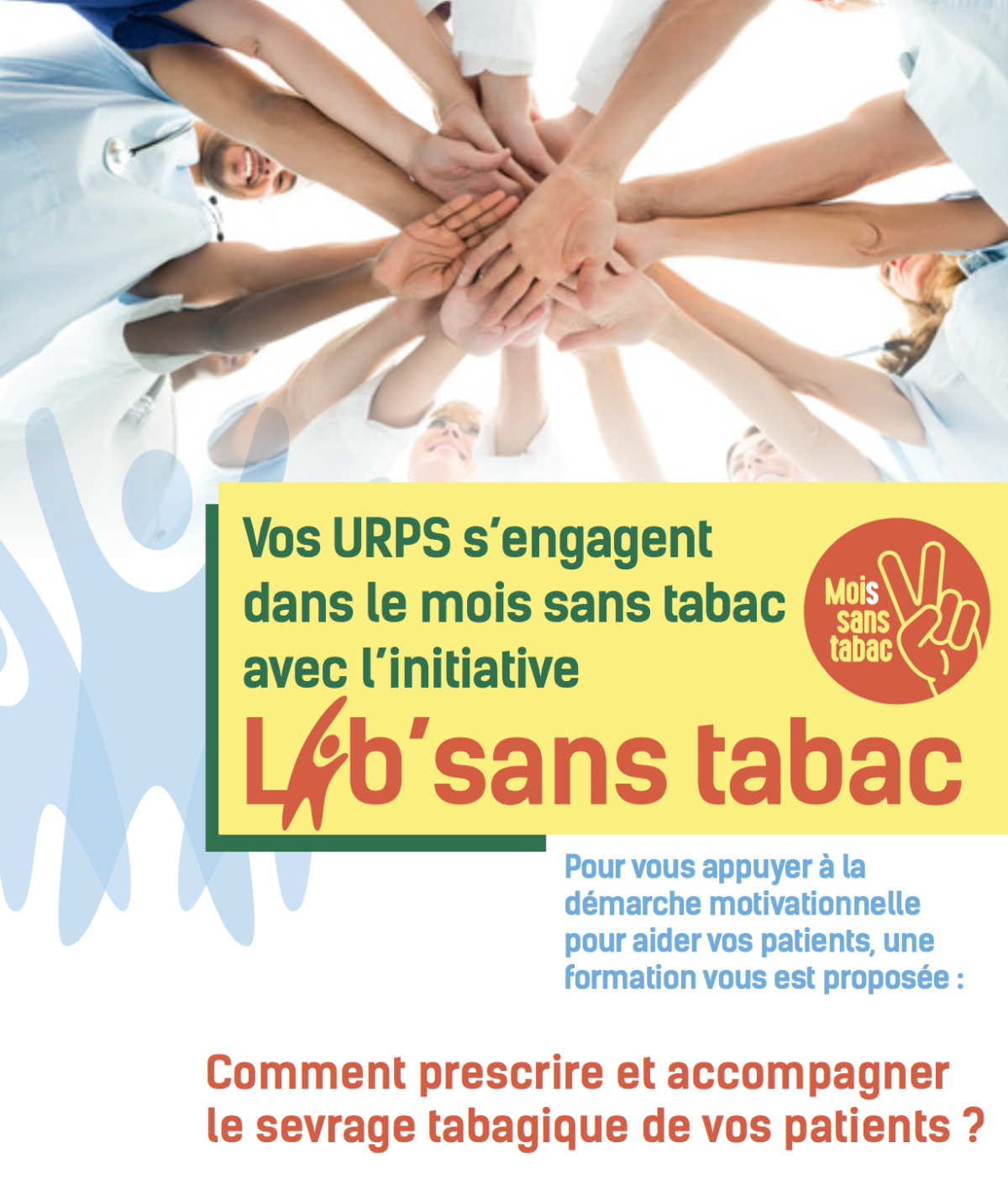 L’URPS Infirmiers soutient l’opération « Moi(s) sans tabac »