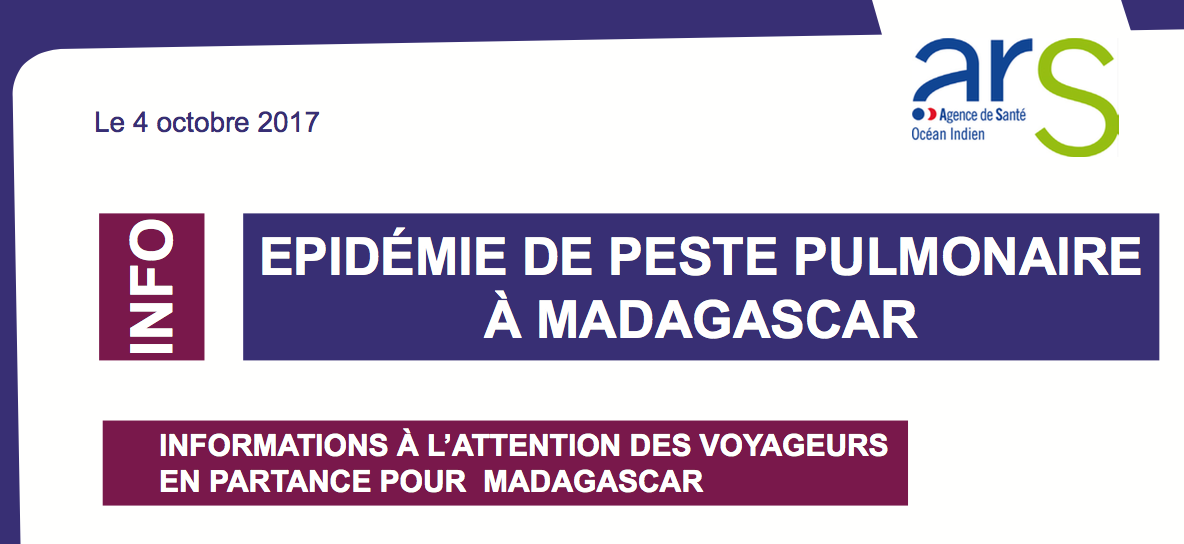 Epidémie de peste pulmonaire à Madagascar
